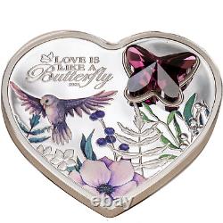 2023 Cook Islands $5 Love Is Like A Butterfly Ngc Pf70 Uc Fr Silver Coin