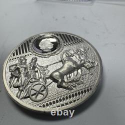 2023 Cook Islands $5 Sparta 1oz Silver Proof Coin UHR Warrior OGP