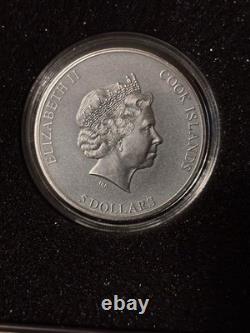2023 Cook Islands $5 TRAPPED ESCAPE 1oz. 999 Silver Coin in OGP With COA 2023 Cook Islands $5 TRAPPED ESCAPE 1oz. 999 Silver Coin in OGP With COA