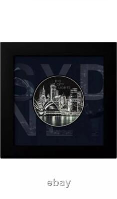 2023 Cook Islands Big City Lights Sydney 1oz Silver Proof Coin. CIT COLLECTION