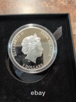 2023 Cook Islands Big City Lights Sydney 1oz Silver Proof Coin. NEW YORK