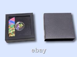 2023 Cook Islands CHAMELEON Eclectic Nature 1 Oz Silver Coin $5