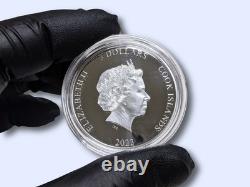 2023 Cook Islands CHAMELEON Eclectic Nature 1 Oz Silver Coin $5