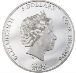 2023 Cook Islands Eddie The Trooper 1 Oz Silver Proof Coin