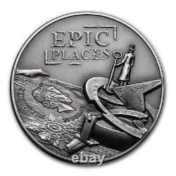 2023 Cook Islands Epic Places Atlantis 3 oz Silver Coin 777 Mintage