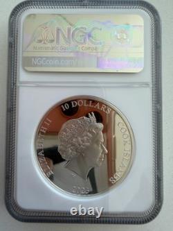 2023 Cook Islands HALF DOME Silver Coin NGC PF70 Ultra Cameo Only 1500 Minted