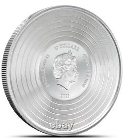 2023 Cook Islands Iron Maiden Piece of Mind 2 Oz Colorized Silver Coin