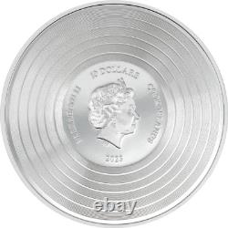 2023 Cook Islands Iron Maiden Piece of Mind 2 oz Silver Coin
