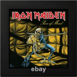2023 Cook Islands Iron Maiden Piece of Mind 2 oz Silver Coin