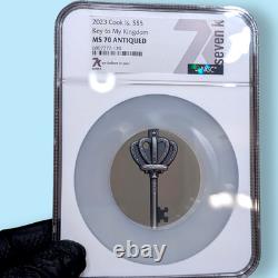 2023 Cook Islands Key to My Kingdom 1 Oz Silver Coin $5