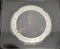 2023 Cook Islands Life of Kennedy To The Moon 7k $2 NGC MS70 FLAWLESS See Pics