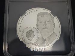 2023 Cook Islands Life of Kennedy To The Moon 7k $2 NGC MS70 FLAWLESS See Pics