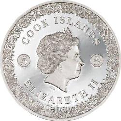 2023 Cook Islands Manga Four Seasons Winter 1 oz Silver Coin 999 Mintage