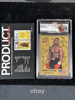 2023 Cook Islands Mike Tyson? 0.5g GOLD Foil Coin Card Graded NGCx 10PL