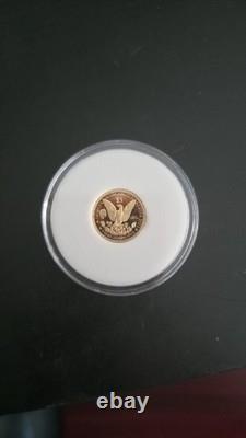 2023 Cook Islands Morgan $5 Gold Proof? 1/10 oz. Of 24% Gold