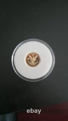 2023 Cook Islands Morgan $5 Gold Proof? 1/10 oz. Of 24% Gold