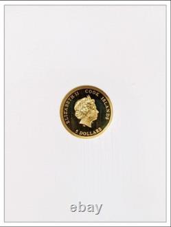 2023 Cook Islands PF 70 Sydney $5 Gold Coin 0.5gr