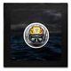 2023 Cook Islands Real Heroes Coast Guard 3 oz Silver Black Proof Coin OGP / COA