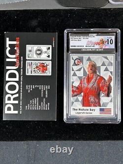 2023 Cook Islands Ric Flair? 3g Silver Foil Coin Card NGCx 10