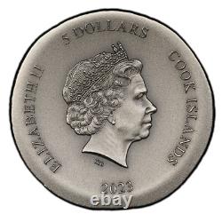 2023 Cook Islands Silver $5 Arethusa PCGS PR70DCAM RGUTH079