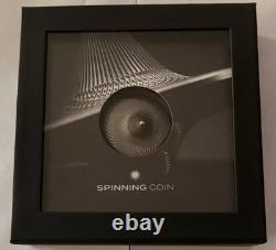 2023 Cook Islands-Spinning Top Coin (1 Oz. 999 Fine Silver) CIT mint OGP + COA