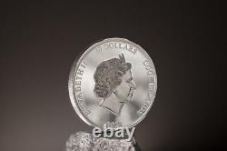 2023 Cook Islands Striking Heads The Vexed Man 2 oz Silver Proof Coin