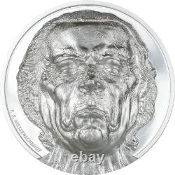 2023 Cook Islands Striking Heads The Vexed Man 2oz Silver Proof Coin