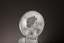 2023 Cook Islands Striking Heads The Vexed Man 2oz Silver Proof Coin