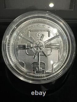 2023 Cook Islands The VAULT Coin 3 oz. 999 Silver Proof Coin CIT