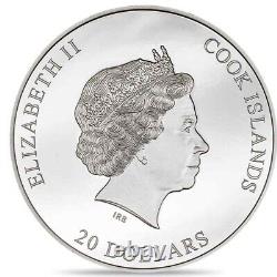 2023 Cook Islands The VAULT Coin 3 oz. 999 Silver Proof Coin CIT