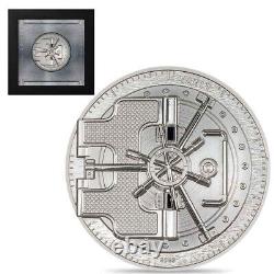 2023 Cook Islands The VAULT Coin 3 oz. 999 Silver Proof Coin CIT NGC 69 FR