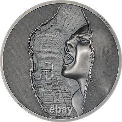 2023 Cook Islands Trapped Escape 1 oz. 999 Silver Coin 999 Mintage