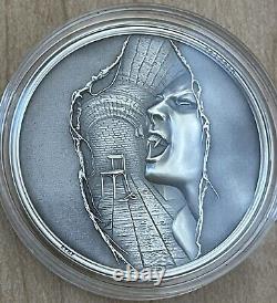 2023 Cook Islands Trapped Escape 1 oz Silver Antiqued Coin Mintage 999 In Stock