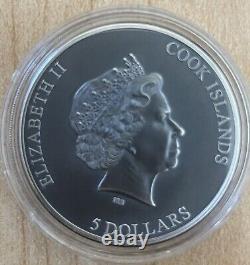 2023 Cook Islands Trapped Escape 1 oz Silver Antiqued Coin Mintage 999 In Stock