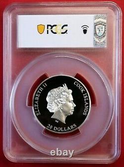 2023 Cook Islands VAULT, 3 oz. Silver High Relief, PCGS PR69 Box/COA-Free Ship