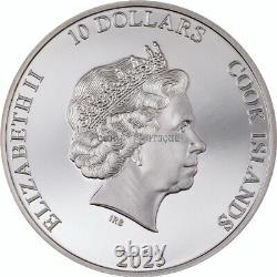 2023 Half Dome Mountain 2 oz silver coin Cook Islands