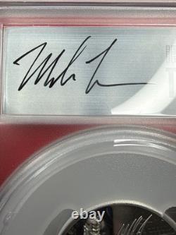 2023 Mike Tyson 2oz Silver $10 PCGS PR70DCAM First Strike Signed Tyson