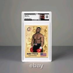 2023 Mike Tyson Cook Islands Celebrity Mint 1/2gm Gold Legends Series NGCX PL10