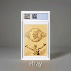 2023 Mike Tyson Cook Islands Celebrity Mint 1/2gm Gold Legends Series NGCX PL10