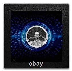 2023 Second skin 1 oz PROOF silver coin Cook Islands WithCOA & BOX 2.5K MINTED