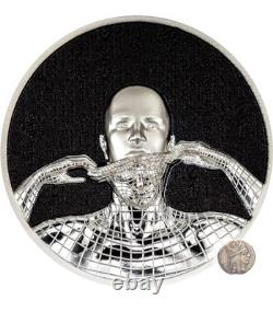 2023 Second skin 1 oz PROOF silver coin Cook Islands WithCOA & BOX 2.5K MINTED