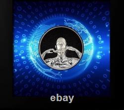 2023 Second skin 1 oz PROOF silver coin Cook Islands WithCOA & BOX 2.5K MINTED