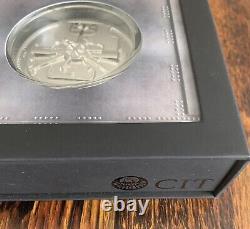 2023 Silver Coin 3 Oz Cooks Islands Proof Vault CIT Limited Mint High Relief