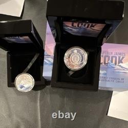 2023 Silver Coin Capt Cook Crosses the Antarctic Circle, 1 oz. 999 2 available