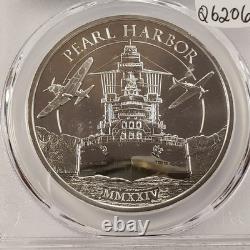 2024 $1 Cook Islands 1 oz. 9999 Silver Pearl Harbor Sailor PCGS MS 70 Q6206