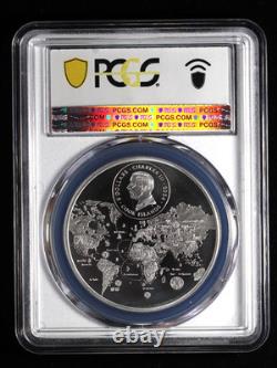 2024 $5 Cook Islands Beauty of The World Hengifoss Waterfall PCGS MS70