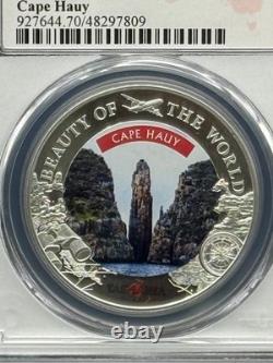 2024 $5 Cook Islands Cape Hauy 1 oz. 999 Silver PCGS MS70