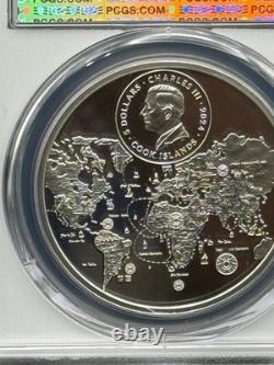 2024 $5 Cook Islands Cape Hauy 1 oz. 999 Silver PCGS MS70