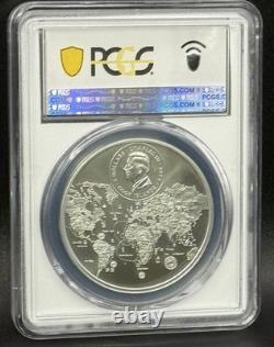 2024 $5 Cook Islands Champagne Falls 1 oz. 999 Silver PCGS MS70