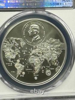 2024 $5 Cook Islands Champagne Falls 1 oz. 999 Silver PCGS MS70